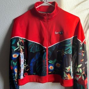 RARE NIKE LOUD PRINT ZIP UP